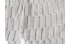 Kožušinová deka Fox 150x200 cm, strieborná