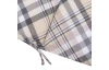 Záhradný polster Bloom 50x118 cm, károvaný
