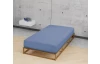 Napínacie prestieradlo Jersey Castell 180x200 cm, modré