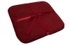 Set podsedákov na stoličky (2 ks) Life 38x38 cm, bordová