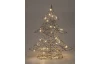 Vianočná dekorácia LED Stromček 47 cm, kov