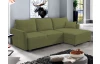 Rohová sedacia súprava Livorno, machovo zelená látka