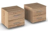 Set nočných stolíkov (2 ks) Isotta, dub sonoma