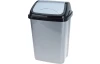 Odpadkový kôš 10 l, černo-šedý