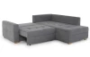 Rohová sedacia  súprava Heidelberg, šedá látka