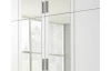 Šatníková skriňa Hildesheim, 271 cm, šedá/biela