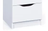 Komoda so 4 zásuvkami Westphalen, biela