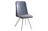 Jedálenská stolička Saphirus, modrá/šedá