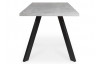 jedálenský stôl Marburg 160x90 cm, šedý beton/antracit