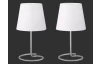 Stolná lampička - set 2 ks Twin, biela