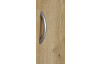 Šatníková skriňa so zrkadlom Case, 136 cm, dub artisan