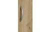 Šatníková skriňa so zrkadlom Case, 136 cm, dub artisan