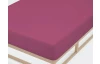 Napínacie prestieradlo Jersey Castell 90x200 cm, fialové