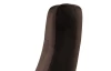 Kreslo Symi, tmavo hnedá látka