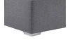 Posteľ s univerzálnym čelom Dafne 110x200 cm, holubia šedá tkanina