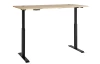 Písací stôl s elektrickým nastavením výšky Memphis, dub artisan/grafit