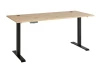 Písací stôl s elektrickým nastavením výšky Memphis, dub artisan/grafit