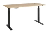 Písací stôl s elektrickým nastavením výšky Memphis, dub artisan/grafit
