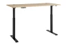 Písací stôl s elektrickým nastavením výšky Memphis, dub artisan/grafit