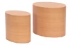 Sada oválnych stolíkov Alvo, buk, 2 ks