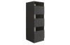 Regál s dvierkami Mr. Sauber, antracitový