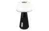 Stolová LED lampa DJ 28 cm, bluetooth, antracitová/biela