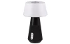 Stolová LED lampa DJ 28 cm, bluetooth, antracitová/biela