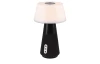 Stolová LED lampa DJ 28 cm, bluetooth, antracitová/biela