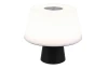 Stolová LED lampa DJ 28 cm, bluetooth, antracitová/biela