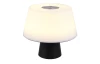 Stolová LED lampa DJ 28 cm, bluetooth, antracitová/biela