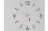 Nalepovacie hodiny Galant 60 cm, šedé