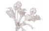 Umelá kvetina Vianočná cezmína 44 cm, biela