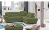 Rohová sedacia súprava Speedway, olivovo zelená látka, pravý roh