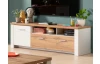 TV skrinka Matera, 164 cm, starý dub/biela