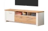 TV skrinka Matera, 164 cm, starý dub/biela