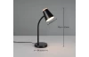 Stolná LED lampa Pongo, čierna