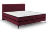 Posteľ Parana 160x200 cm, červená zamatová látka