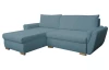 Rohová sedačka Helvetius, modrá látka