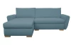 Rohová sedačka Helvetius, modrá látka