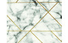 Koberec Craft 120x170 cm, mramorový dizajn, šedo-zlatý
