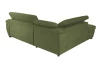 Rohová sedacia súprava Speedway, olivovo zelená látka, ľavý roh