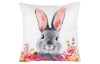 Dekoračná obliečka na vankúš Veľkonočný zajačik, 45x45 cm