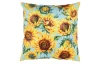 Dekoračná obliečka na vankúš Slnečnice, 45x45 cm