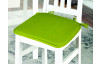 Sada podsedákov na stoličky (4 ks) Lola 38x38 cm, zelená