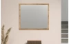 Nástenné zrkadlo Esteban 80x70 cm, dub evoke
