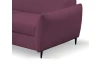 Rohová sedacia súprava Othello, fialová ľalia látka, ľavý roh