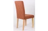 Jedálenská stolička s prešitím Kiki, terracota látka