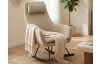Hojdacie kreslo Galileo, béžová tkanina
