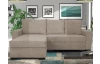 Rohová sedacia súprava Soria, béžová štrukturovaná látka