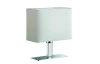 Stolná lampa Ming, biela